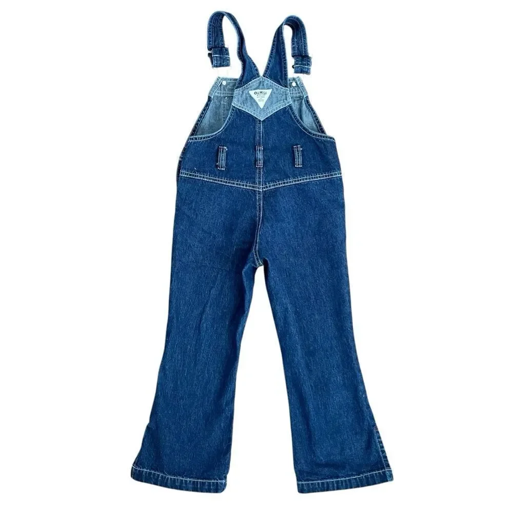 Vintage OshKosh B’gosh Flared Leg Denim Overalls